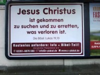 Jesus wird mich retten.