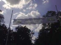 Party auf dem Friedhof in Krefeld